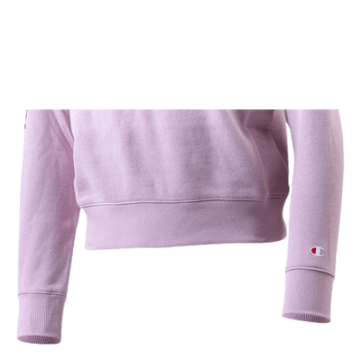 Girls Half Zip Sweatshirt Pink