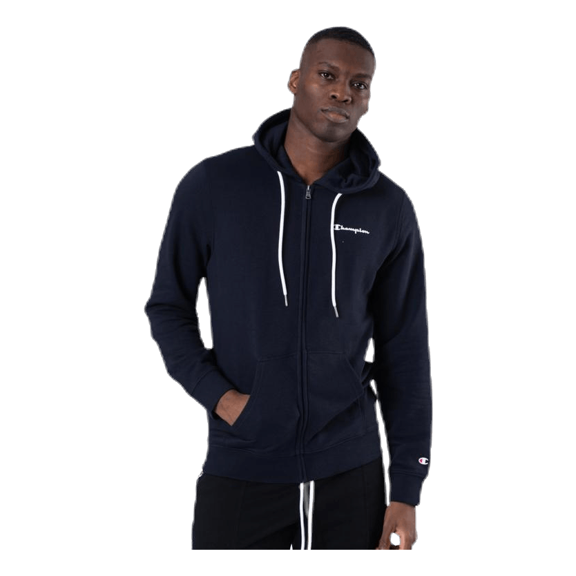 Hooded Full Zip Sweatshirt Blue