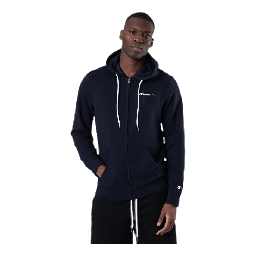Hooded Full Zip Sweatshirt Blue
