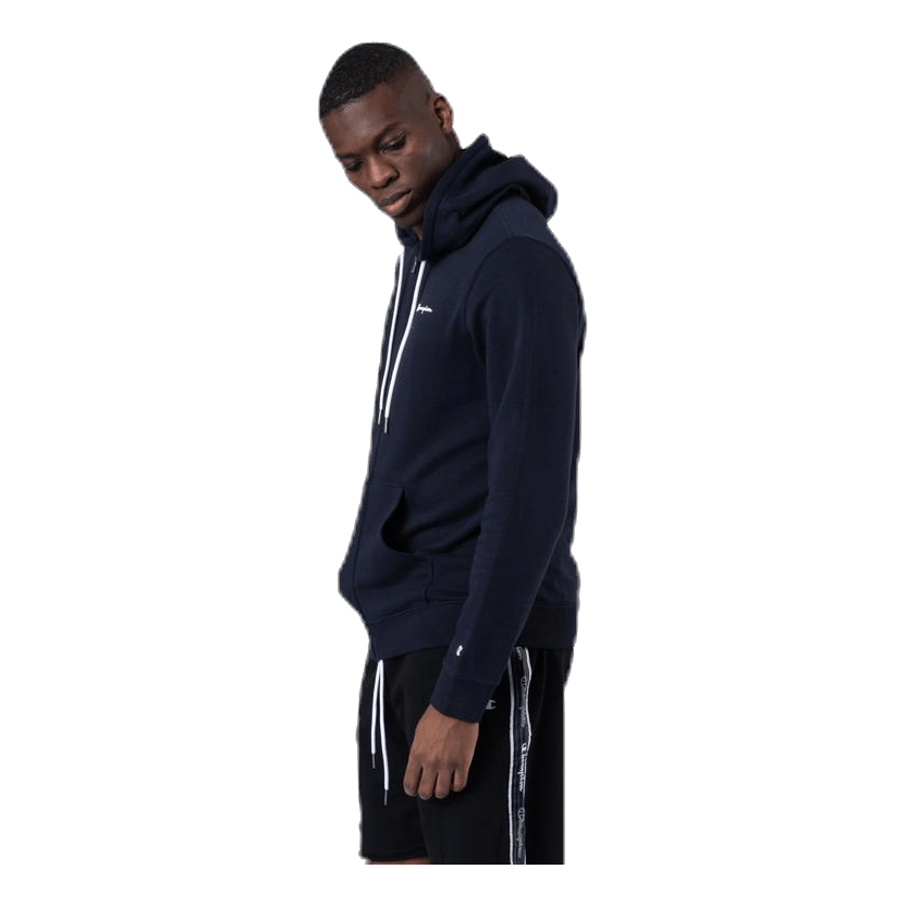 Hooded Full Zip Sweatshirt Blue