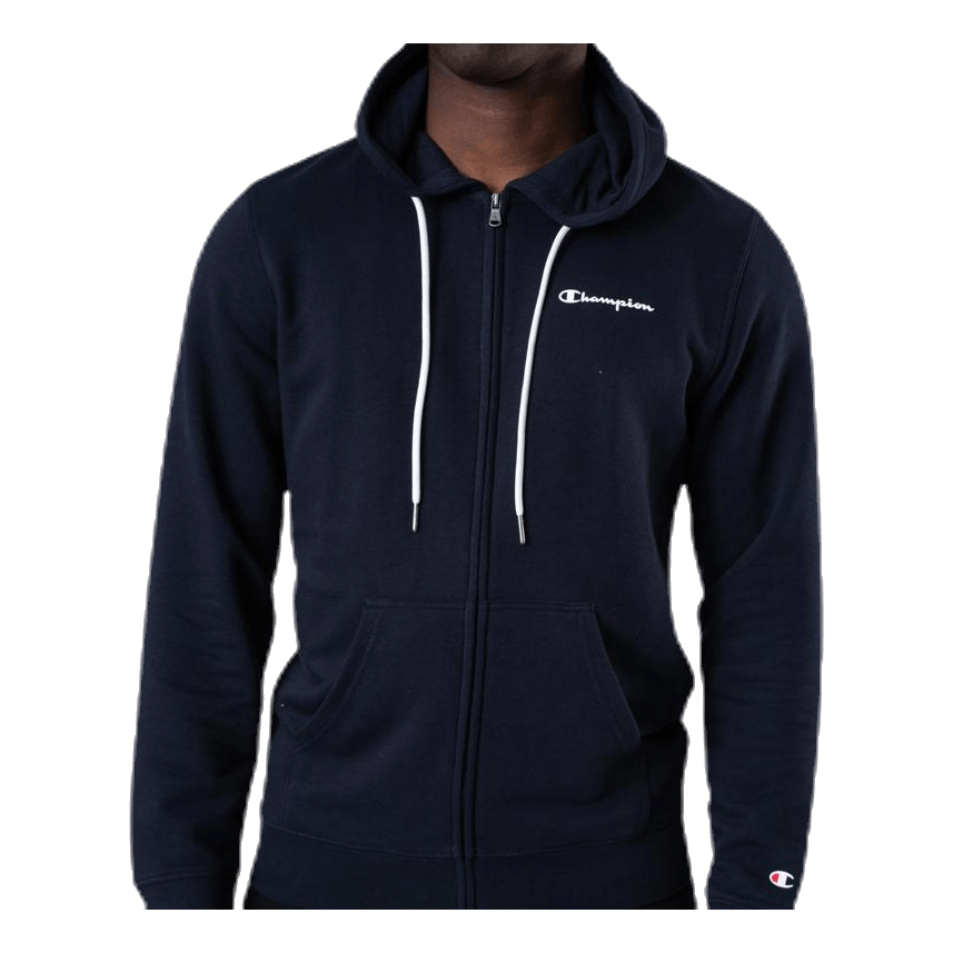 Hooded Full Zip Sweatshirt Blue