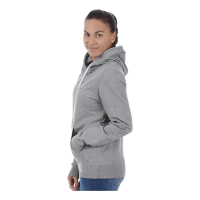 Hooded FullZip Sweatshirt Grey