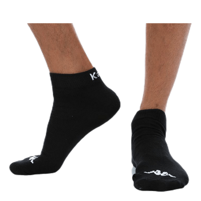 Ben 3-Pack Footies Black