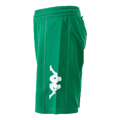 Logoshorts White/Green