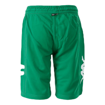 Logoshorts White/Green