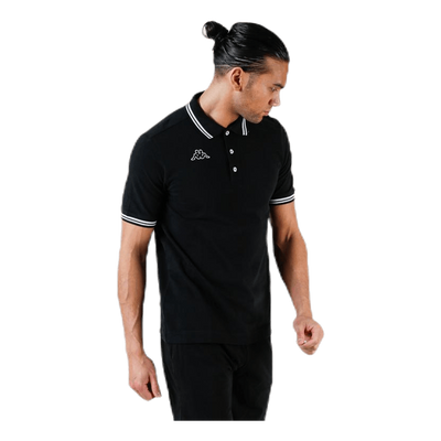 Maltax Polo S/S White/Black