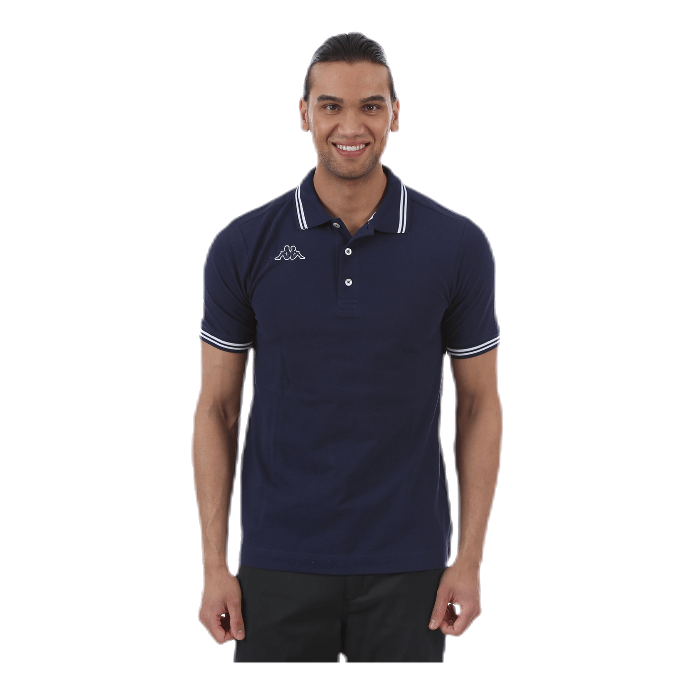 Maltax Polo S/S Blue/White