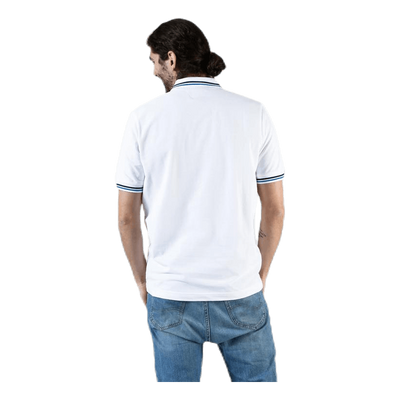 Maltax Polo S/S Blue/White