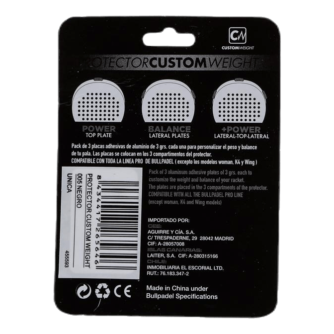 Protector Custom Weight Black