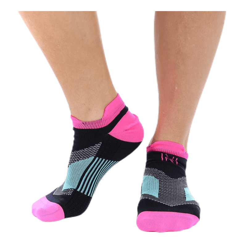Mirenda Thin Running Sock Low-cut Pink/Black