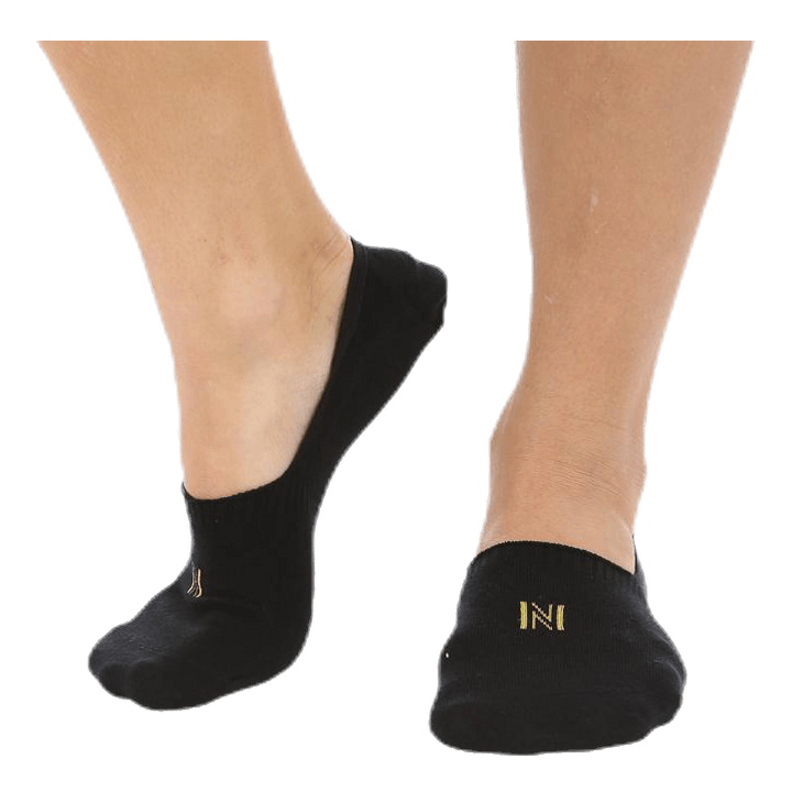 Scarlett 2-pack Invisible Sock Lady Black