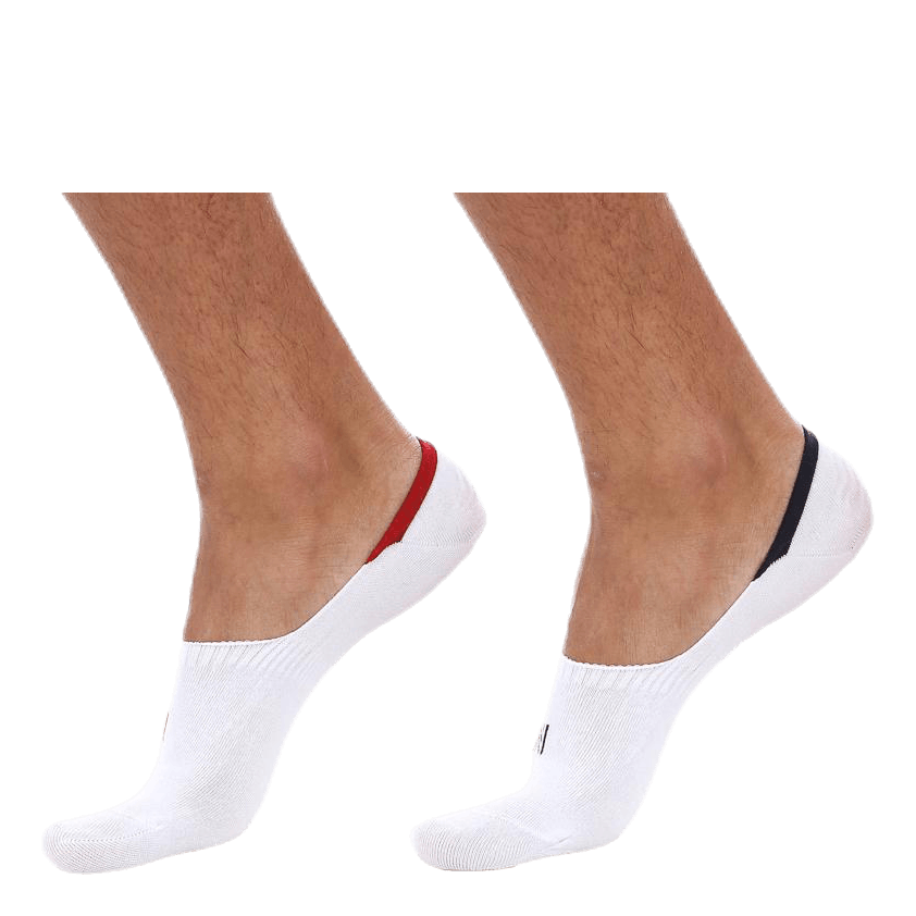 Lenny 2-pack Invisible Socks Men White