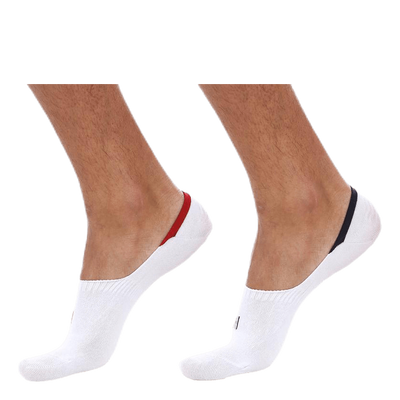 Lenny 2-pack Invisible Socks Men White