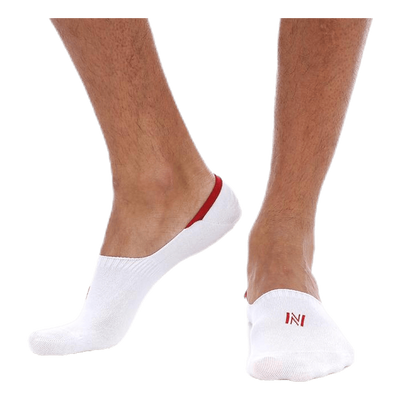 Lenny 2-pack Invisible Socks Men White