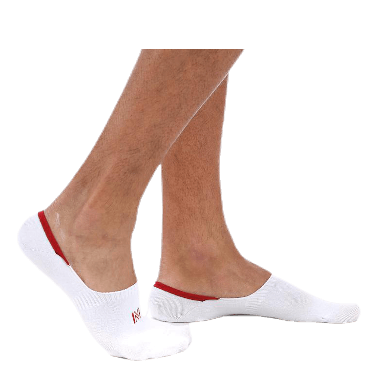 Lenny 2-pack Invisible Socks Men White