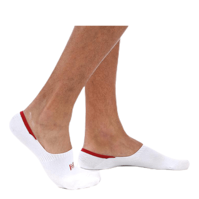 Lenny 2-pack Invisible Socks Men White
