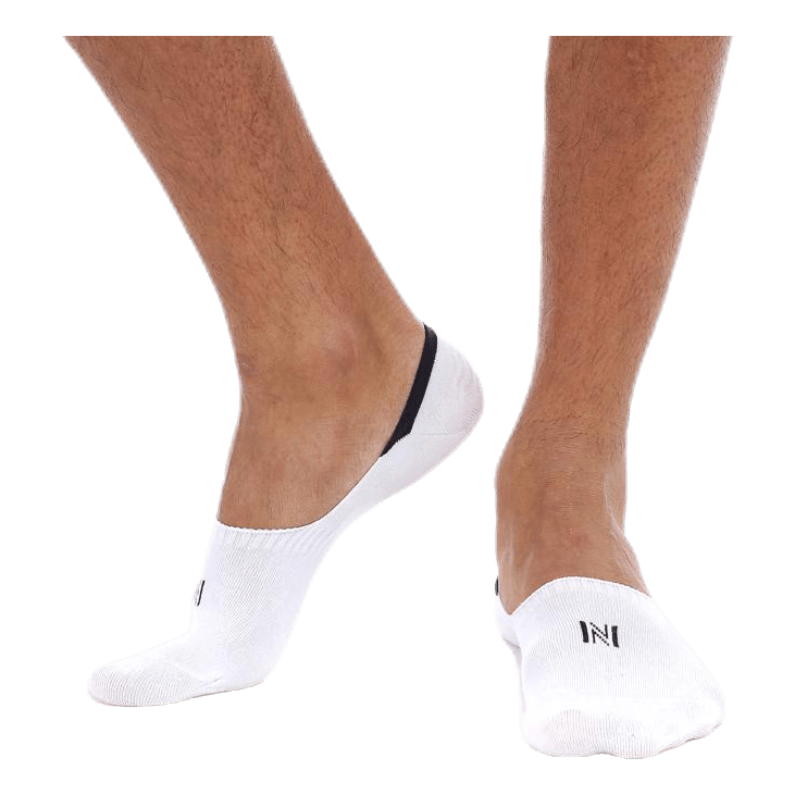 Lenny 2-pack Invisible Socks Men White