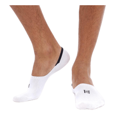 Lenny 2-pack Invisible Socks Men White