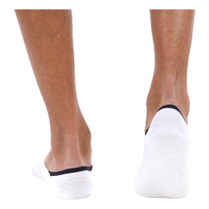 Lenny 2-pack Invisible Socks Men White