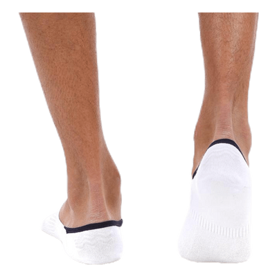 Lenny 2-pack Invisible Socks Men White