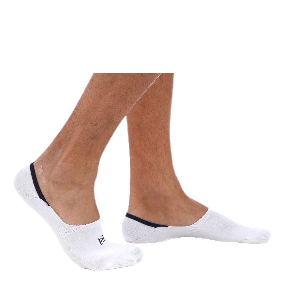 Lenny 2-pack Invisible Socks Men White