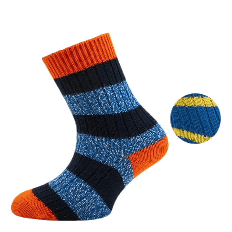 2-Pack Basic Socks - Mario Blue