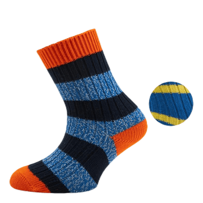 2-Pack Basic Socks - Mario Blue