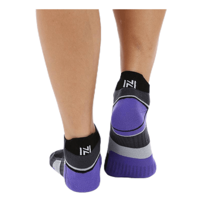 Joyner low-Cut Running socks Purple/Black