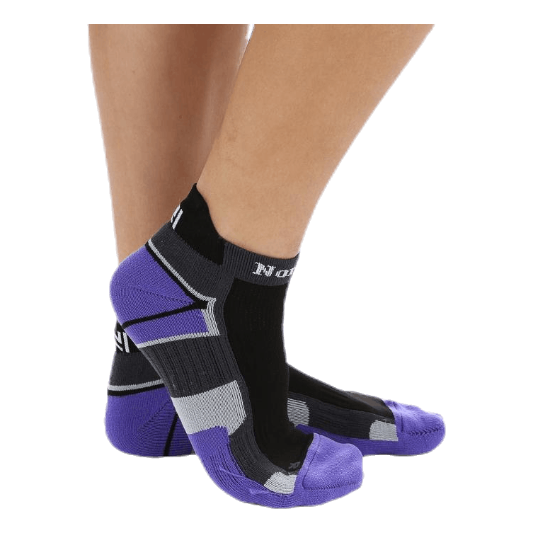 Joyner low-Cut Running socks Purple/Black