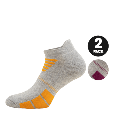 2-Pack Low-Cut Socks - Lucy Grey