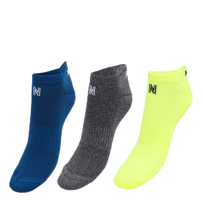 Izzy 3-Pack Running Socks Patterned