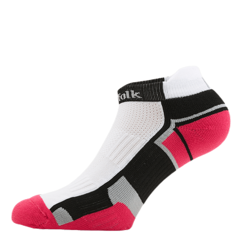 2-Pack Running Socks - Lewis Pink/White/Black