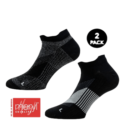 2-Pack Running Socks - Thomas Black