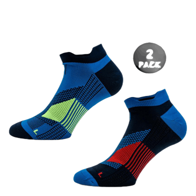 2-Pack Running Socks - Thomas Blue