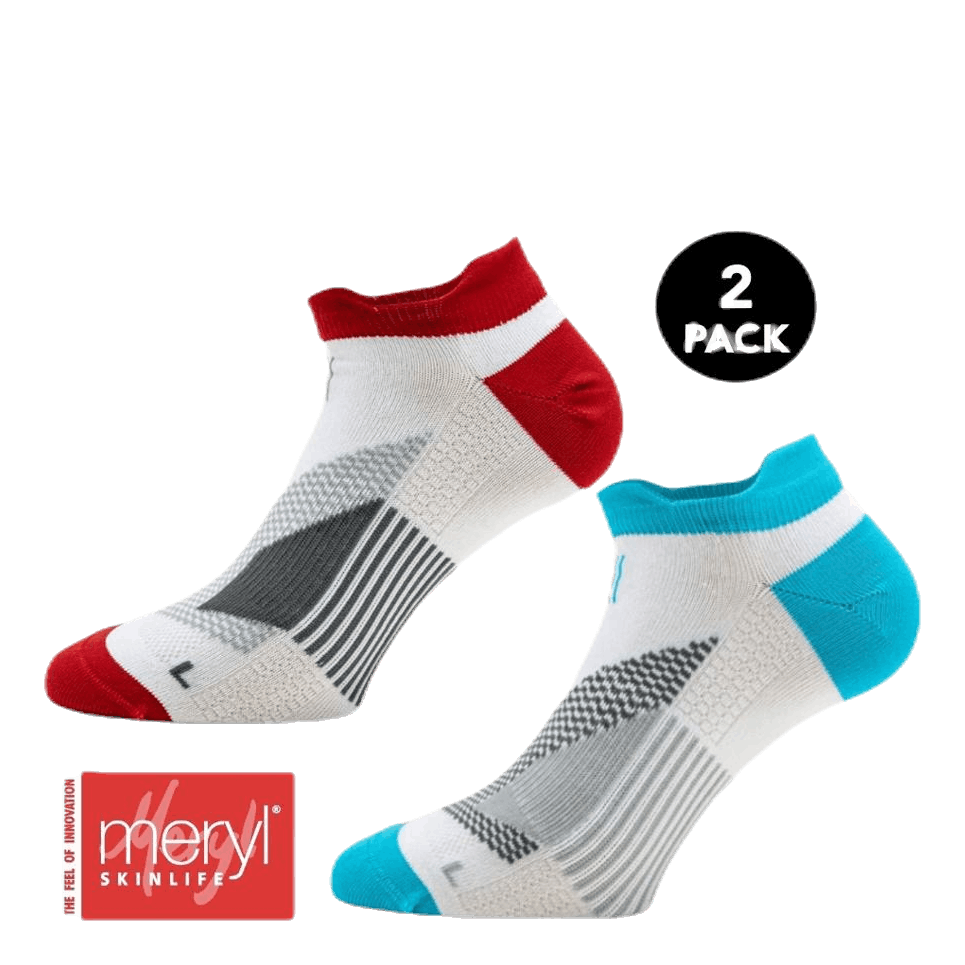 2-Pack Running Socks - Thomas White