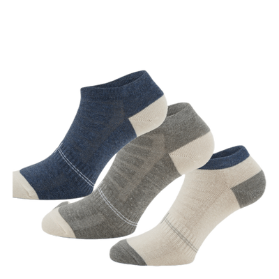 Sports Socks Low-Cut Minnie 3-pack Grey