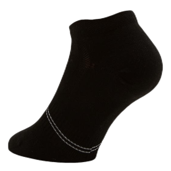 Fresh- 3-Pack Cotton Low Cut Training Socks Black