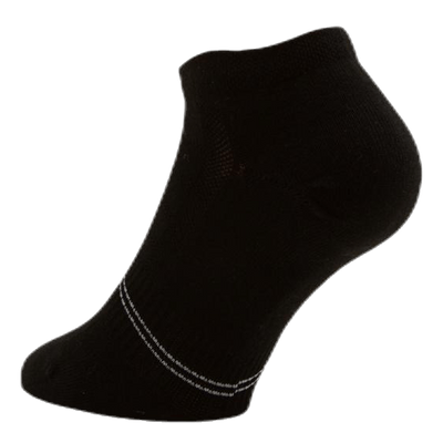 Fresh- 3-Pack Cotton Low Cut Training Socks Black