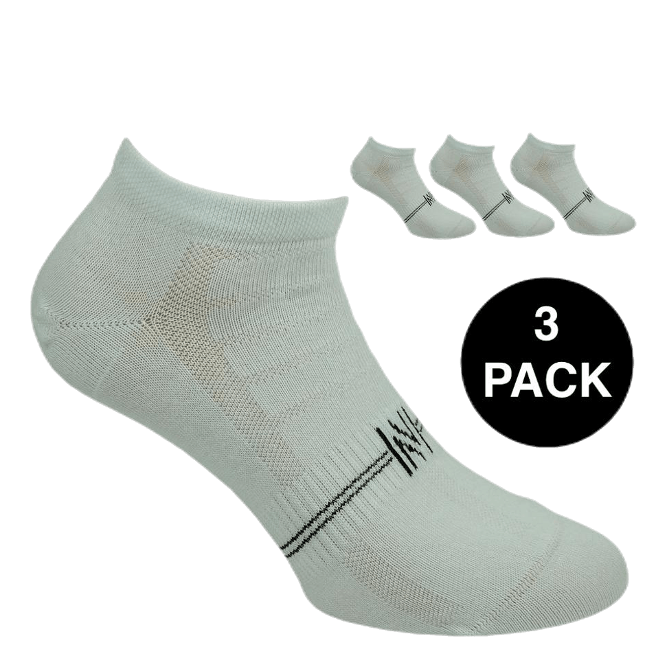 Fresh- 3-Pack Cotton Low Cut Training Socks White