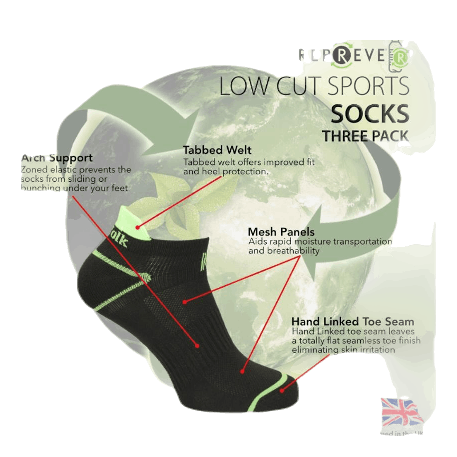 Caretta Repreve Socks White