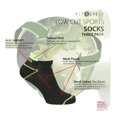 Caretta Repreve Socks White
