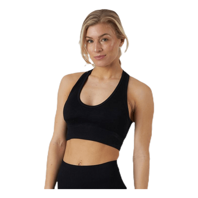 Erica Seamless Sports Bra Black