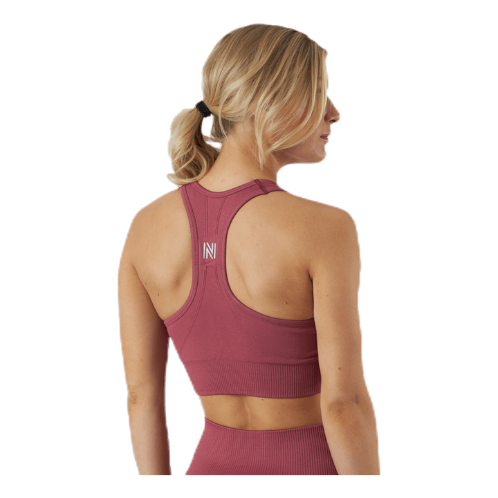 Erica Seamless Sports Bra Pink/Red