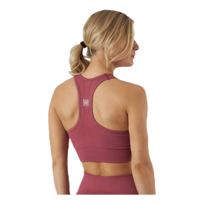 Erica Seamless Sports Bra Pink/Red