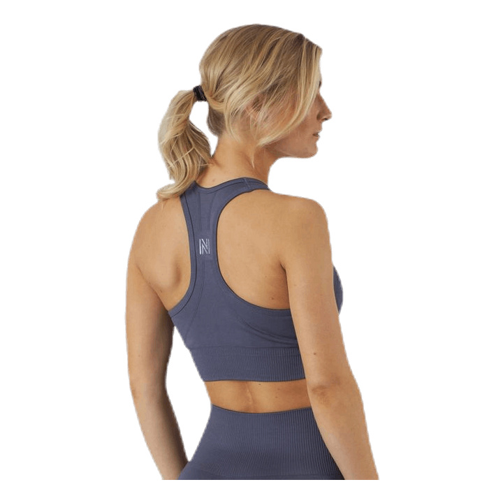 Erica Seamless Sports Bra Blue