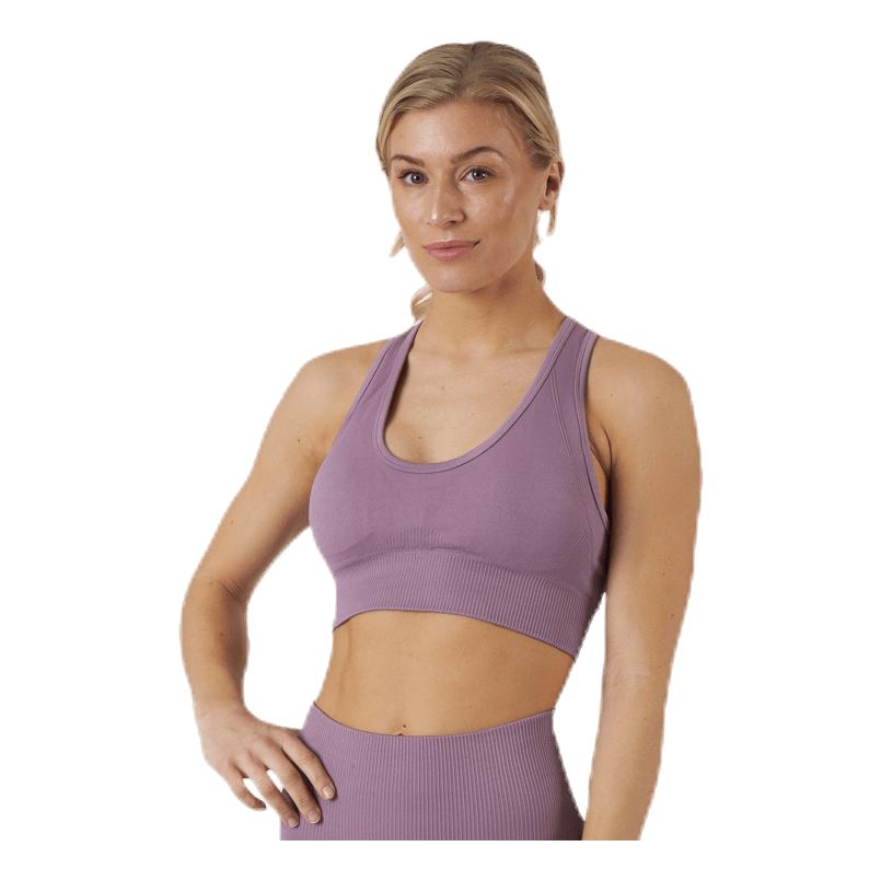 Erica Seamless Sports Bra Purple