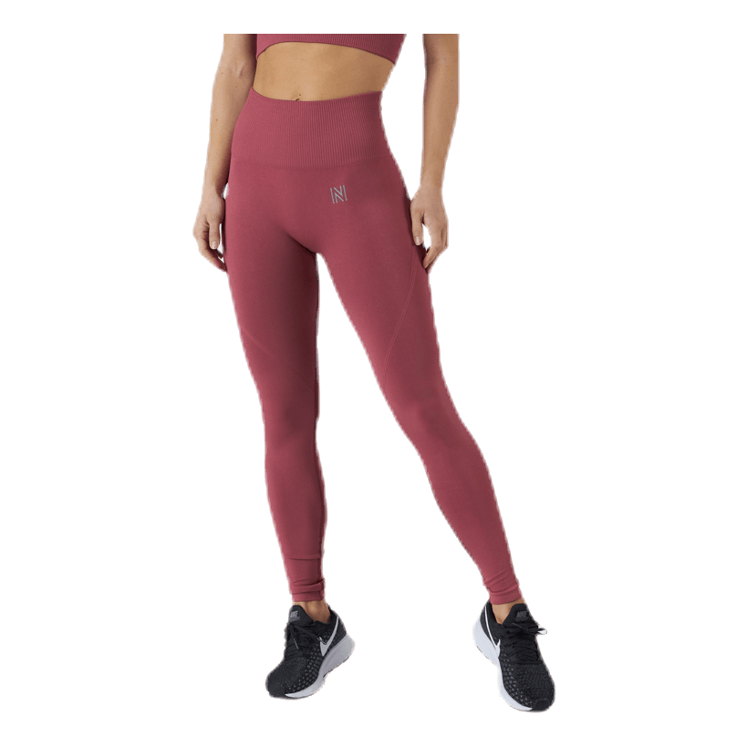 Erica Seamless Tights Pink/Red