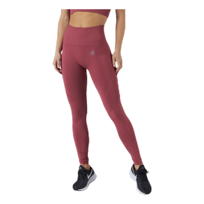 Erica Seamless Tights Pink/Red