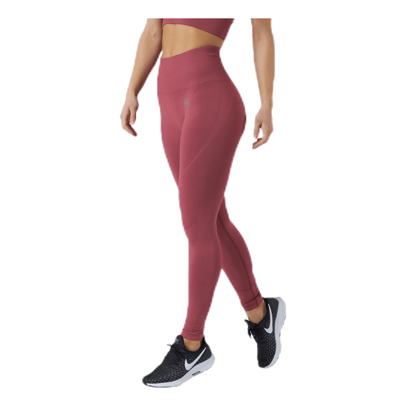 Erica Seamless Tights Pink/Red