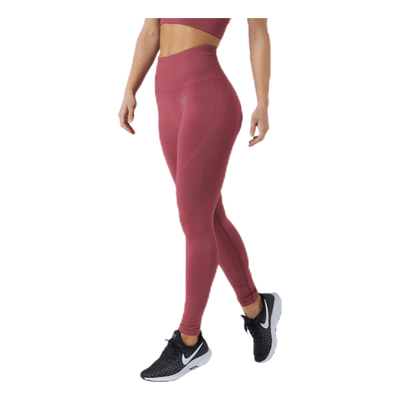 Erica Seamless Tights Pink/Red